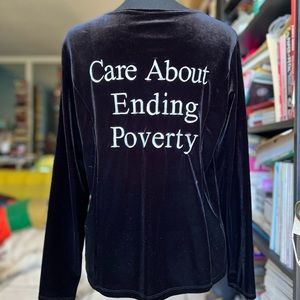 Medium humanitarian long sleeve top